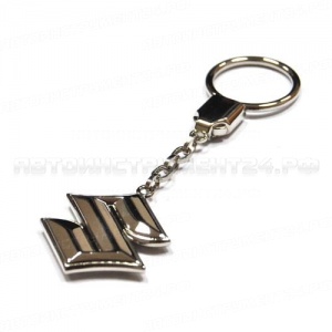 Брелок BR-317 SUZUKI CHROME на цепочке (в подарочном футляре) GOLDEN TOUCH /1