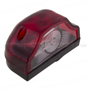 Подсветка номера LED 24V, красная