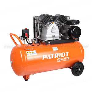 Компрессор PATRIOT REMEZA СБ 4/С-100 LB 30 A - 420 л/мин, 10 Атм, 220 В, 2.2 кВт, Ресивер: 100 л, Выход: 1/4 дюйм, 520306320
