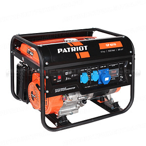 Генератор бензиновый PATRIOT GP 6510, 474101565
