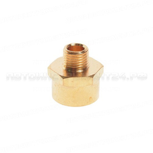 Соединитель резьбовой ER-MFE04/08:M1/4"x F1/2" ЭВРИКА /1/10