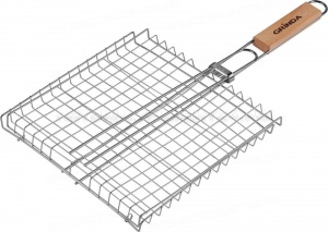 Решетка-гриль GRINDA "BARBECUE", плоская, 285х285мм