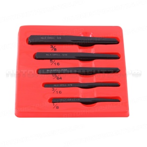 Набор экстракторов 5 предметов прямой квадрат (1/8, 3/16, 15/84, 5/16, 3/8)