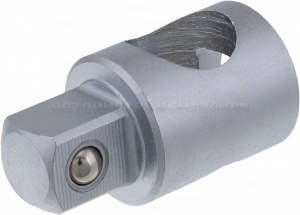 Адаптер (переходник) под вороток 1/2"х3/8" (3 way), СТАНКОИМПОРТ, CS-38.31.12