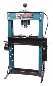 Пресс гидравлический напольный 40т, ручной/ножной привод (рабочая высота: 0-865мм, рабочая ширина: 685мм, рабочий стол: 325х685мм, ход штока: 180мм) Forsage F-40001