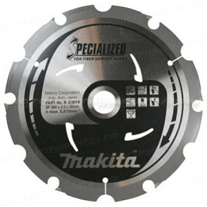 Пильный диск для цементноволокнистых плит Makita B-23014 (B-31625)