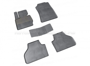 Коврики BMW 4 (F32) 2013 (Сoupe) резиновый "Сетка" (Seintex) 87275