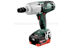 SSW 18 LTX 600 Ак.уд.гайков.2х5.5 Ач LiHD,кейс Metabo