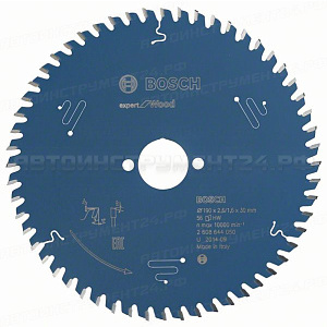 Пильный диск Expert for Wood 190x30x2.6/1.6x56T, 2608644050