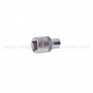 Головка торцевая 7мм 3/8" 6-гранная L=28мм ROCKFORCE RF-53507 /1/20