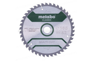 Пильн. диск MultiCutClassic 165x20 42 FZ/TZ 5° / B Metabo