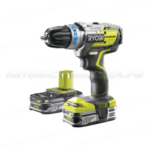 Аккумуляторная ударная дрель-шуруповёрт RYOBI R18PDBL-225S