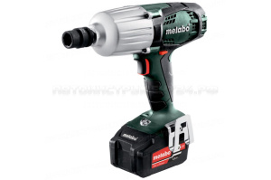 SSW 18 LTX 600 Ак.уд.гайков.2х4.0Ач,кейс Metabo