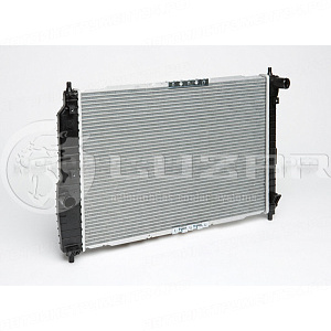 Радиатор охлаждения Aveo (05-) MT A/C+ LUZAR