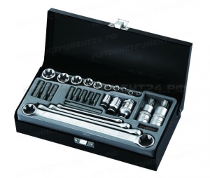 Набор звездочек 29пр. 1/4" 2303