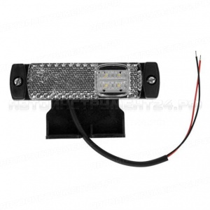 Фонарь габаритов 81.3731-01-1 белый с кронштейном (DAF), шт