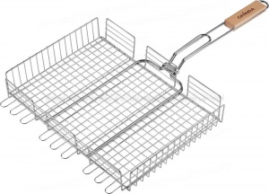 Решетка-гриль GRINDA "BARBECUE", объемная, 300х400мм