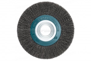 Щетка 204 диск., гофр. для заточных станков с адаптерами Мастер D175/25/32 (12,7-16-19-22-25 мм) уп.