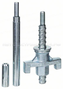 Крепежный комплект с дюбелями 16 мм, бетон, 2608002000