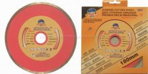 Диск отрезной алмазный влажной резки 180мм класс В SKRAB 34563