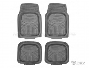 Коврик PSV ACAZAR TS1863P-4 P (4ч) 73x51 47х50 Серый (НОВИНКА)