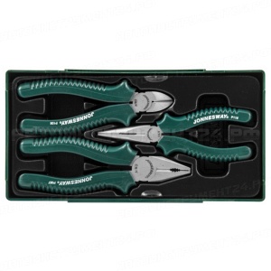 Ложемент с пластиковой крышкой (пассатижи, утконосы, бокорезы) 3 предмета