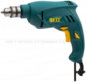 Дрель Эл. 400 Вт; 3600 об/мин; КлП 10 мм; коробка