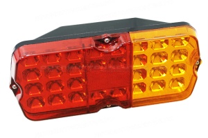 Фонарь задний LED 12V "АТ" л/п с кабелем (УАЗ)