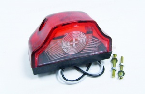 Подсветка номера LED 24V "волна" (АТ-1250/LED к, красная)