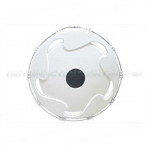 Колпак на диск колеса R-19,5 задний (пластик-белый)
