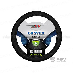 Оплётка на руль CONVEX (Черный) S