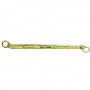 Ключ накидной, 8 х 10 мм, желтый цинк. СИБРТЕХ