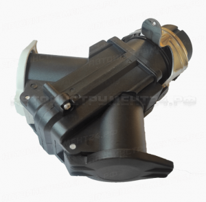 Разъём кабеля ABS 15 полосная вилка и 2*7 полосных N/S розетки с крышками, на винтах