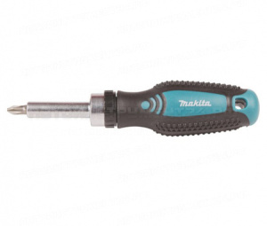 Ручная отвертка с реверсом + бита PH2 Makita D-58833