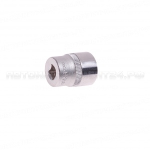 Головка торцевая 14мм 1/4" 12-гранная L=25мм ROCKFORCE RF-52914 /1/50