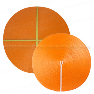 Лента текстильная для ремней TOR 100 мм 10500 кг (оранжевый)