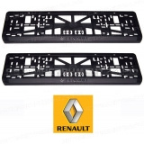 Рамка для номера Renault (2 штуки)