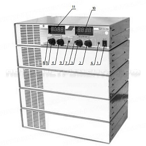 Управляемый источник постоянного тока Т-1124+ 220V, 0.0-80V