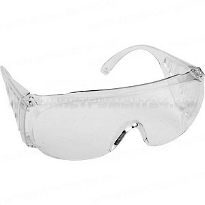 Очки защитные открытого типа, прозрачные, с боковой вентиляцией, DEXX.