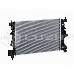 Радиатор охлаждения Aveo T300 (11-) AT LUZAR