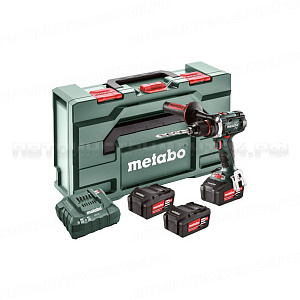 BS 18 LTX Impuls Set Акк.шпв. 3x4.0 Metalock Metabo