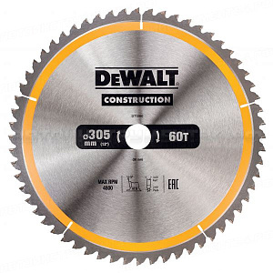 Пильный диск Construction DeWalt DT 1960